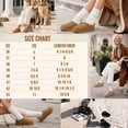 thumbnail image 7 of Litfun Women's Suede Fuzzy Slippers Winter House Shoes Cozy Mini Boots for Indoor Outdoor, Black, 7 of 7