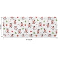thumbnail image 7 of White Cow Strawberry Leaf Pattern Kitchen Rug Mat,Kitchen Runner Rugs Non Skid Washable,Decorative Kitchen Floor Mats for Kitchen,Sink,Laundry,17"x47.2", 7 of 7