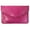 FUCHSIA, variant on Flat Crocodile Pattern Envelope Clutch