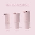 thumbnail image 4 of Thermos HydroJug de acero inoxidable, 20 oz, a prueba de fugas, rosa, 4 of 6