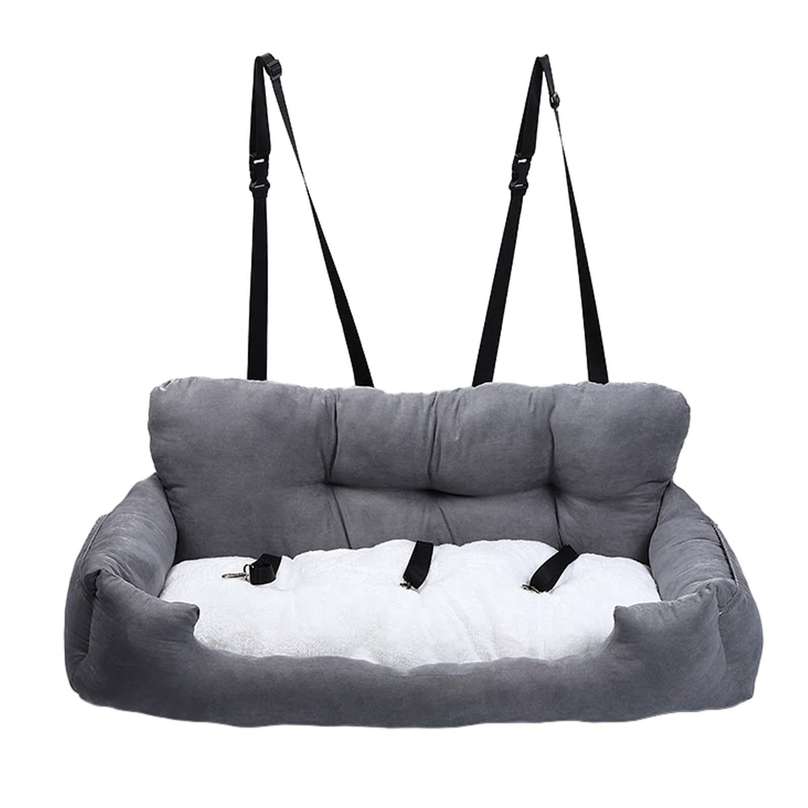 Dog Car Seat Pet Travel Booster Seat with Thickened Cushion Anti Slip Washable Walmart