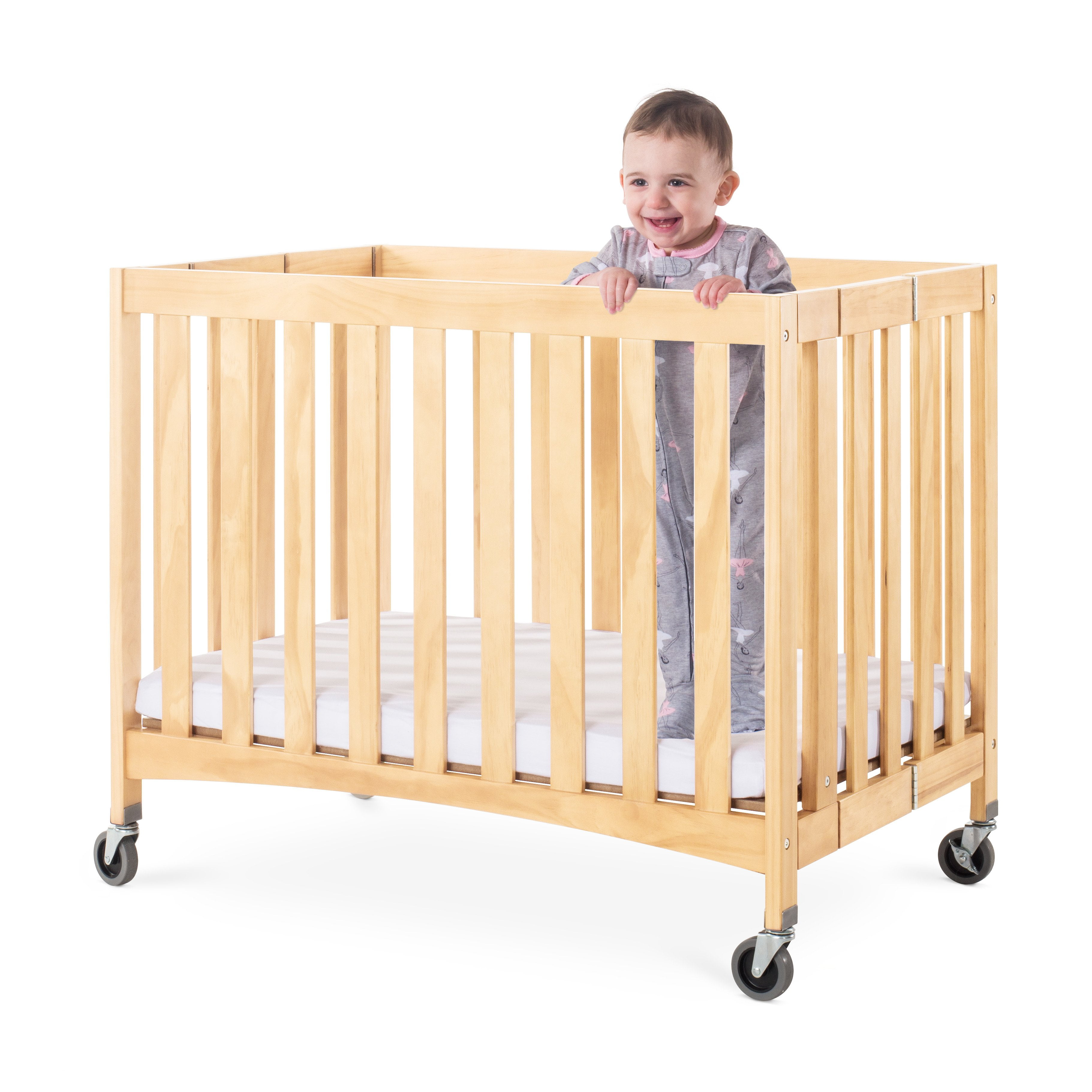 compact portable crib