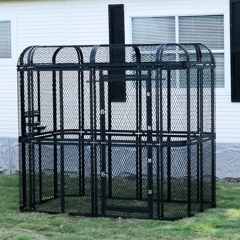 Macaw Cage Heavy Duty 77-Inch Large Walk-in Bird Cage - Heavy Duty ...