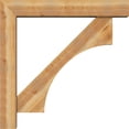 thumbnail image 3 of Ekena Millwork 8"W x 48"D x 48"H Westlake Block Rough Sawn Bracket w/ Offset Brace, Western Red Cedar, 3 of 25