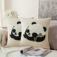 thumbnail image 4 of Summer Savings Clearance! Boovnll Throw Pillow Covers, Modern Stylish Soft & Cozy, Embroidery Pillow Covers 18x18" for Home, Living Room, Bedroom, Sofa, Couch, Home Decor, Pillow Covers, 4 of 6