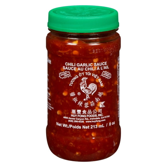 Huy Fong Chili Garlic Sauce, 213mL (8oz)