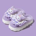 thumbnail image 2 of LILELIS Ladies Winter Fashion Cute Doll Drag Home Warm Comfortable Slippers, 2 of 4
