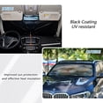thumbnail image 6 of BZSMCE Foldable Car Windshield Sunshade Umbrella-Luminous Cream Petals Pattern, 6 of 7