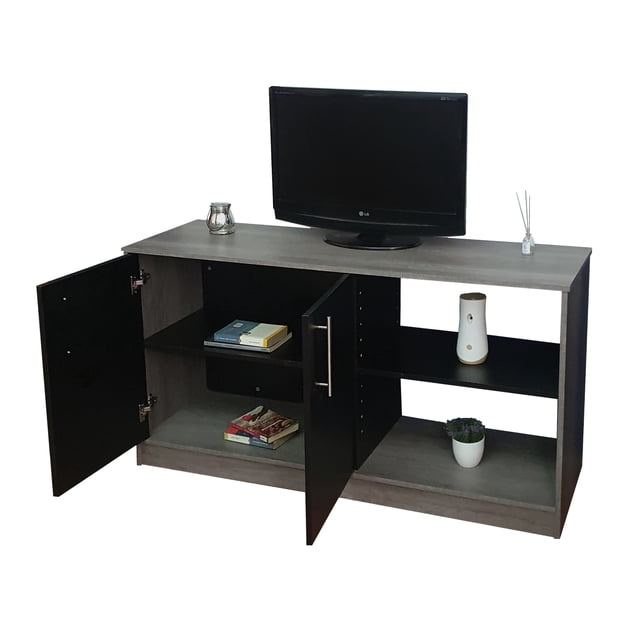 Credenza DECOMOBIL Mueble para TV Minimalista De Lujo CRE-04-140X40-G/NM