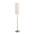 thumbnail image 2 of Kings Brand Furniture - 59"H Brushed Nickel With White Fabric Shade Floor Lamp, 2 of 3