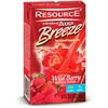 Resource Breeze, Clear liquid nutrition beverage, Wild Berry 27 X 8-Ounce