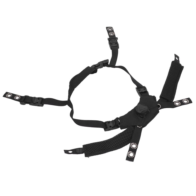 Correa de barbilla Bling Bling para casco Sistema de suspensión con dial ajustable