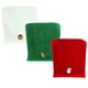 thumbnail image 5 of Juego de 3 toallas navideñas bordadas de algodón para lavarse la cara o bañarse. Diseño aleatorio., 5 of 8