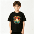 thumbnail image 2 of Surf Riders Boys Graphic Tee, Retro California Summer Beach 100% Cotton Kids Short Sleeve T-Shirt, 2 of 5