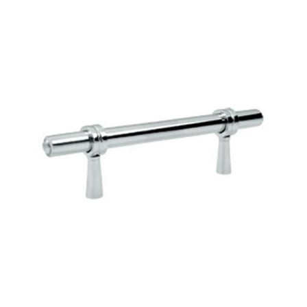 4.75 in. Adjustable Pull- Bright Chrome - Solid