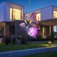 thumbnail image 3 of Eyfqtcs Bee Flying Bug Hanging Light Garden Adornos Home Outdoor Decor (Púrpura), 3 of 7