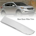 thumbnail image 3 of Chrome Rear Door Pillar Trim, Stylish and Sturdy Garnish Cover for 2011-2016, 3 of 7