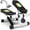 White, variant on Goplus Mini Stepper for Exercise at Home with Resistance Bands Adjustable Height White