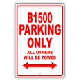 thumbnail image 1 of CHRYSLER CORDOBA Parking Only All Others Will Be Towed Ridiculous Funny Novelty Garage Aluminum Sign 18"x24" Plate, 1 of 1