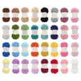 thumbnail image 2 of BUYISI 100G Fil Épais Moelleux Crochet Main Corde Ronde Douce Fil Polyester Super Fin 01, 2 of 5