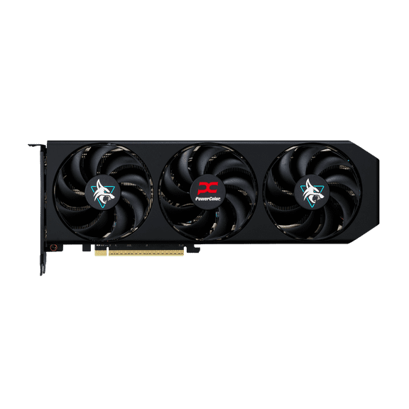 PowerColor Hellhound Radeon RX 9060 XT 16GB GDDR6 PCI Express 5.0 x16 ATX Video Card RX9060XT 16G-L/OC