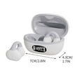 thumbnail image 2 of Headphones Wrieless Earbuds Hwkond Bluetooth Earphones With Ear Clip Type External Sound That Does Not Harm The Ears, Stereo Digital Display, Dual Ear Charging Compartment on Clearance, 2 of 3