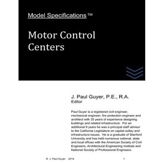 Pre-Owned Model Specifications: Motor Control Centers
