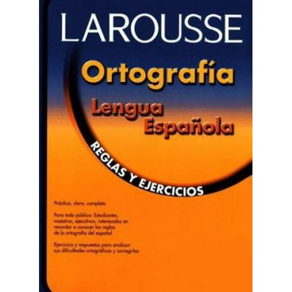 Pre-Owned Ortografia Lengua Espanola: Reglas Y Ejercicios (Paperback) 9706078142 9789706078148