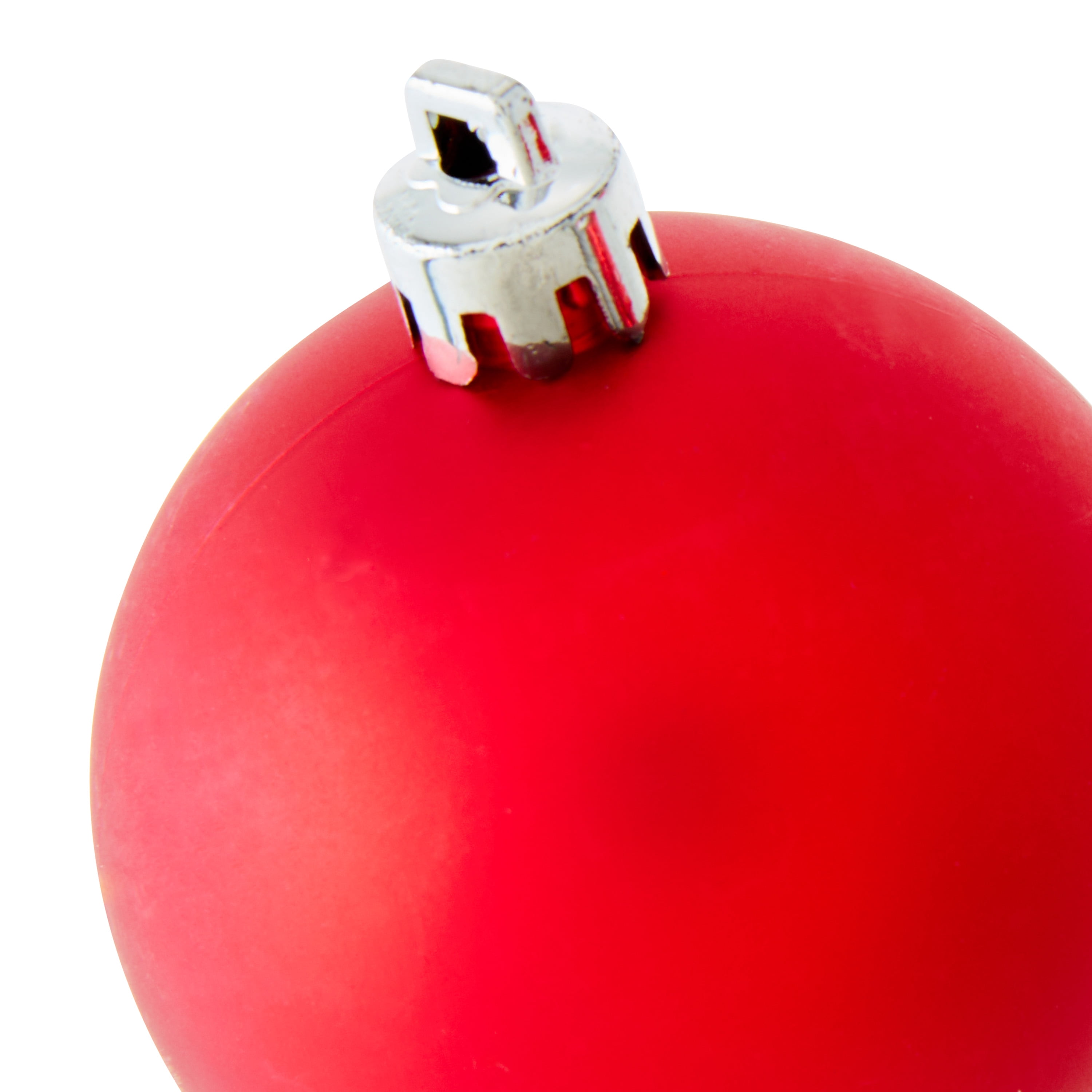 Red Shatterproof Christmas Ornaments, 26 Count, by Holiday Time