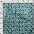 thumbnail image 3 of oneOone Cotton Silk Light Blue Fabric Animal Skin Craft Projects Decor Fabric Printed By The Yard 42 Inch Wide, 3 of 5
