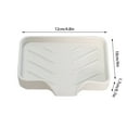 thumbnail image 2 of Kitchen Dry Rack over Stainless Dish Drying Rack for No Drill Silicone Soap Dish Tray With Function Kitchen Sponge Storage, 2 of 7