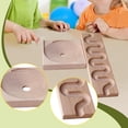 thumbnail image 6 of LeeQinersw Educational Marble Run Construction Set, Wooden Marble Maze And Track, Ideal Toy Style A, 6 of 9