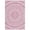Ivory/Fuchsia, variant on SAFAVIEH Courtyard Josiah Floral Medallion Indoor/Outdoor Area Rug, Navy/Aqua, 2'7" x 5'