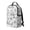White1, variant on 18-inch DIY Floral Print Bag, Floral-Print Backpack with a Spacious Main Compartment and Zippers,Lightweight & Soft for Shool Sports Travel and Gym