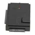 thumbnail image 3 of IDE SATA Adapter Converter Cable IDE Parallel Port SATA Serial Port 480Mbp/s 5000GB External Hard Drive Connector 110?240V EU Plug, 3 of 5