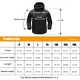 thumbnail image 7 of FREE SOLDIER Mens Winter Soft Shell Hooded Jacket Male Waterproof Coat, 7 of 7