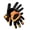 01FYouth Orange, variant on 1Storm Youth Kids Motocross Gloves Motorcycle BMX MX ATV Dirt Bike Bicycle Cycling Gloves Octopus 01FYouth Black