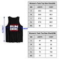 thumbnail image 6 of Run_DMC Women's Tank Top Sleeveless Black Tee for Women XL, 6 of 6
