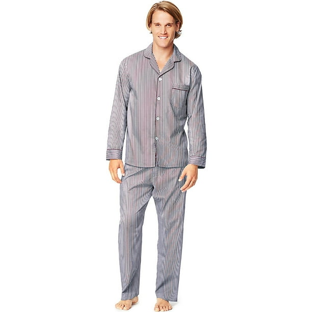 Hanes Hanes Men's Woven Pajamas, Style LSLLBCWM/LSLLBCWMB Walmart