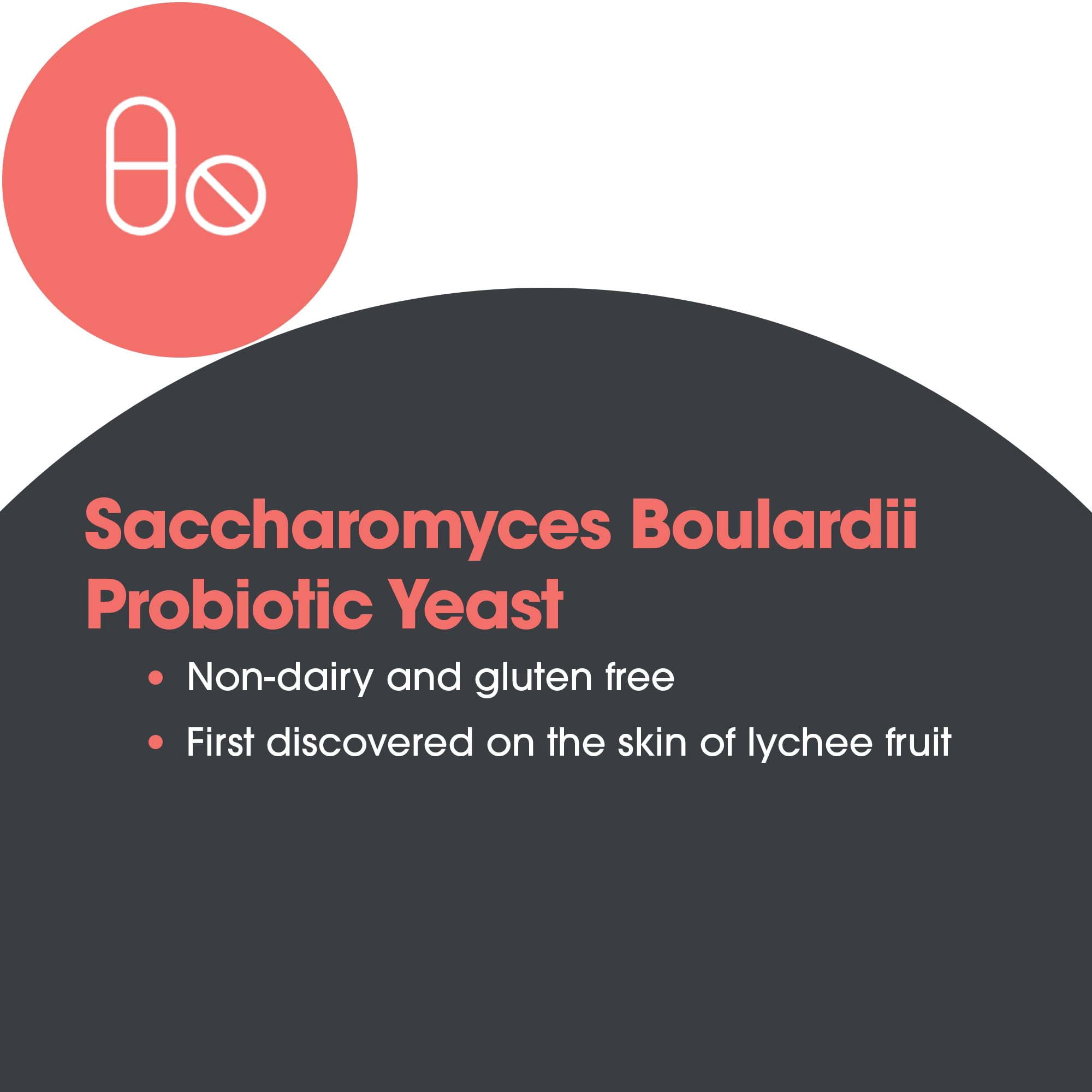 Allergy Research Group Essential-Biotic Saccharomyces Boulardii 450mg Probiotic Supplement - S. Boulardii Probiotic Yeast, Friendly Bacteria Establishment, GI Tract Support - 60 Count