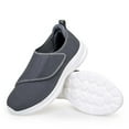 thumbnail image 7 of Fdrone Men Women Diabetic Shoes Extra Wide Slip on Adjustable Closure Shoes for Swollen Feet Adjustable Walking Indoors Outdoors Shoes for Elderly Foot Pain Relief Neuropathy, 7 of 7