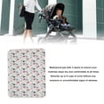 thumbnail image 4 of Baby Waterproof Bed Pad, 3 Layers, 70x90cm, Multi Purpose, Cute Patterns and , Safe Material Choice Machine Washable, 4 of 7