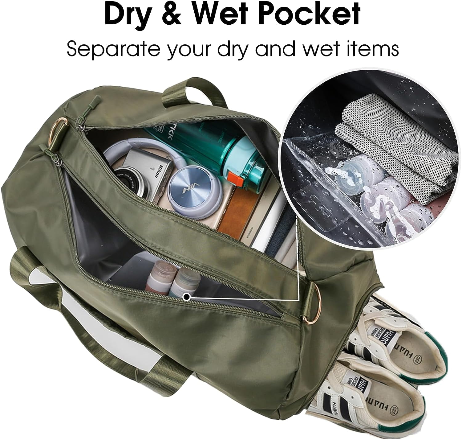 Shoe Compartment Duffel Bag Best Gym To Work Backpack Small Gym Bag For  Women With Wet Pocket Shoes Compartment Travel