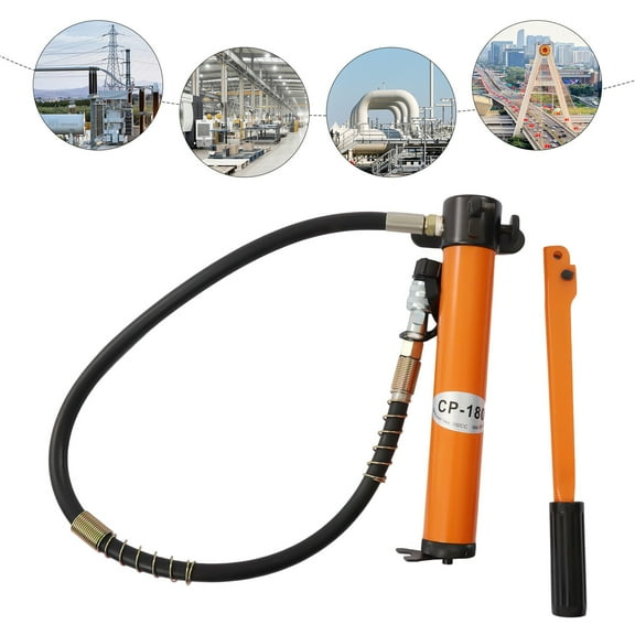 FETCOI Hydraulic Hand Pump High-Pressure Oil Pipe Manual Ram Pump 70Mpa Tool Profession