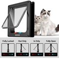 thumbnail image 2 of Puerta Pequeña para Gatos ZHAOCHENG Con Trampilla Con Cerradura de 4 Vías Para Puertas Exteriores Interiores, 2 of 5