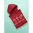 thumbnail image 3 of Faith-hope-love Design Hoodie Women -GoatDeals Designs, Female Large, 3 of 4
