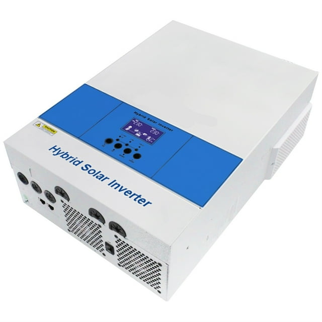 Hybrid Solar Inverter 6200W Pure Sine Inverter 120A MPPT Solar Charge Controller 48V ,Rapid Cooling with Minimal Noise