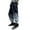 Black, variant on SUYOLL Children Boys Ankle-Tied Pants Baggy Regular Jeans Cargo Training Trousers Outdoor Drawstring Elastic Jogging Bottoms Holiday Vacation Beach