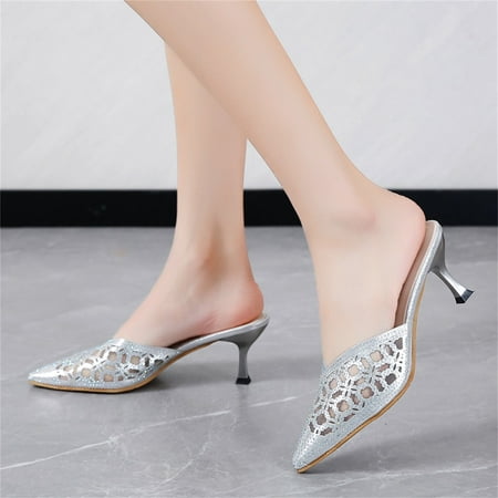 CAICJ98 Women Shoes Shoes for Women Sandals with Rhinestone