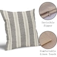 thumbnail image 4 of Sage Green Pillow Covers 18x18 Inch Set of 2 Modrn Grey Polka Dot Boho Striped Pattern Tan Cream Print Decorative Throw Pillowcases Outdoor Neutral Cushion Cases Decor for Sofa Couch Bed, 4 of 6